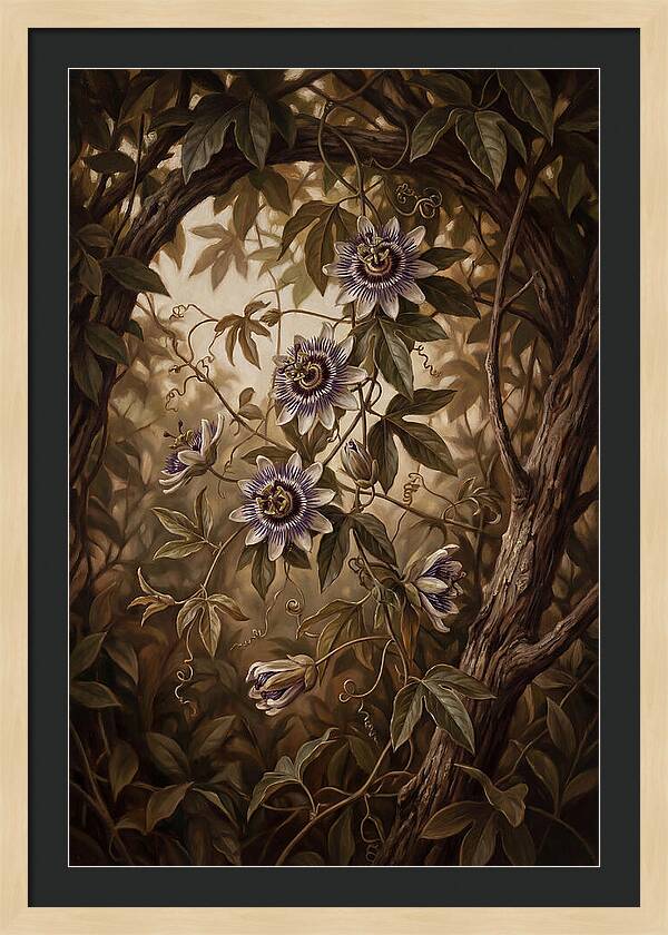 Passionflower Vine Elegance