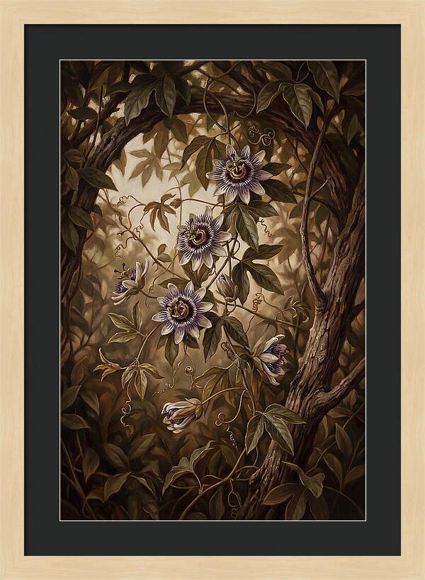 Passionflower Vine Elegance