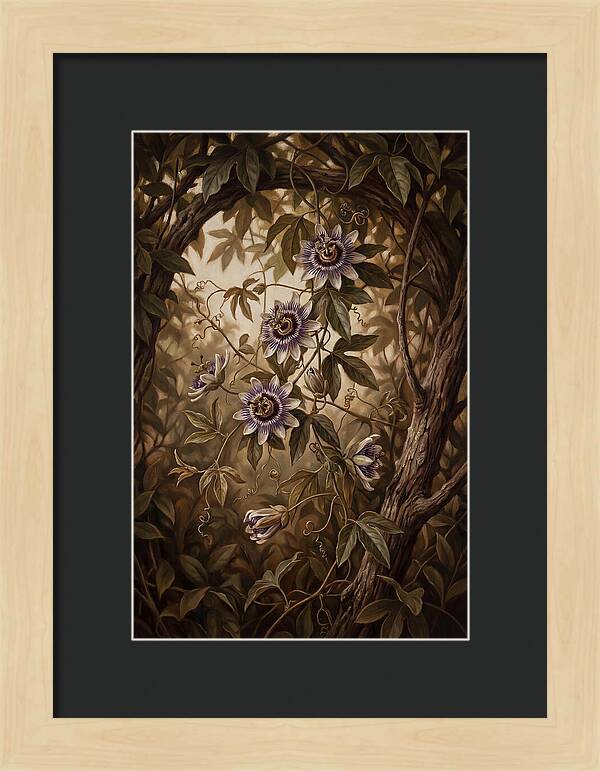 Passionflower Vine Elegance