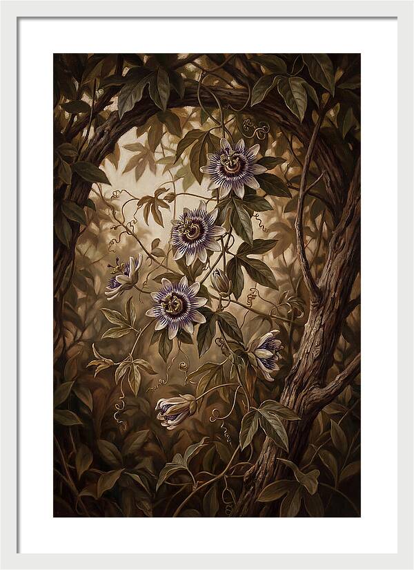 Passionflower Vine Elegance