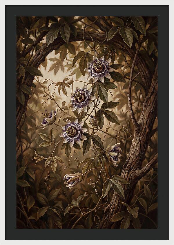 Passionflower Vine Elegance