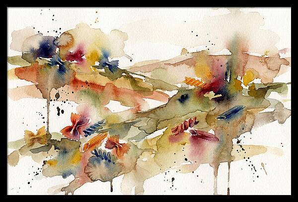 Pasta Landscape Watercolor