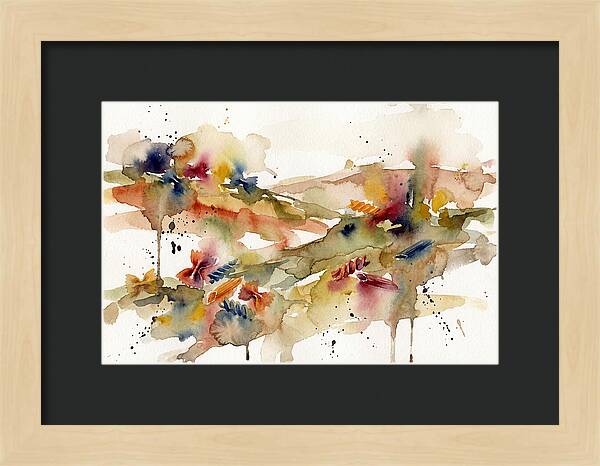 Pasta Landscape Watercolor