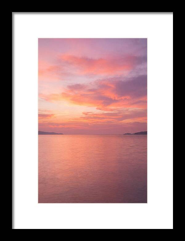 Pastel Pink And Lavender Sunset