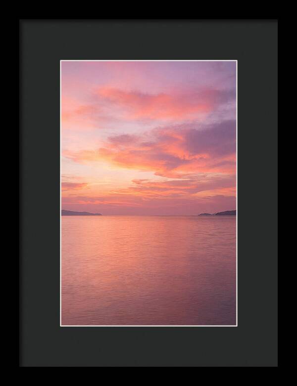 Pastel Pink And Lavender Sunset