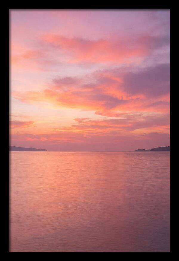 Pastel Pink And Lavender Sunset
