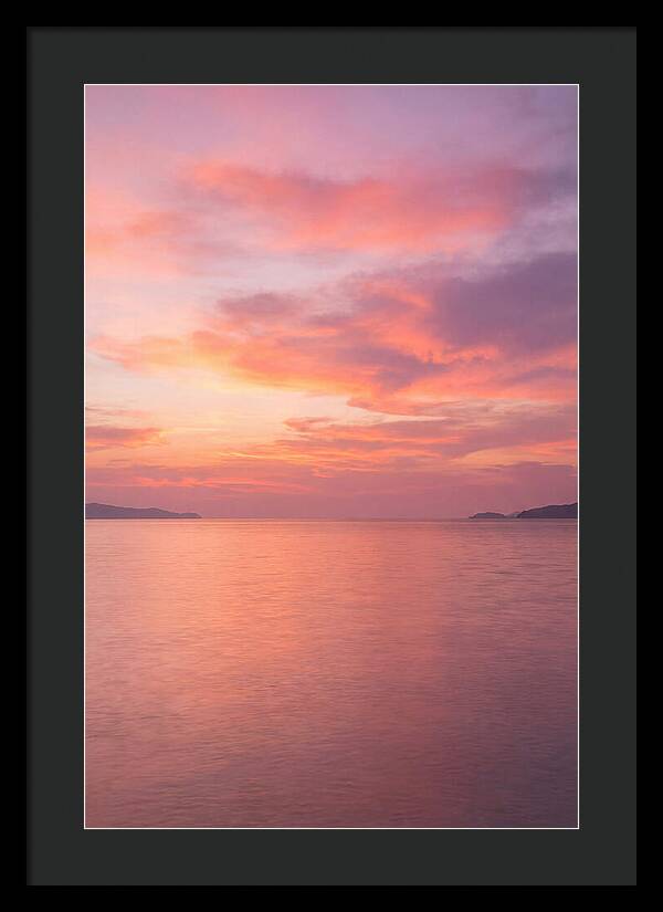 Pastel Pink And Lavender Sunset