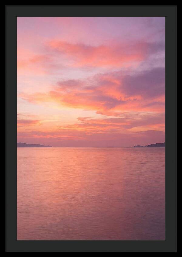 Pastel Pink And Lavender Sunset
