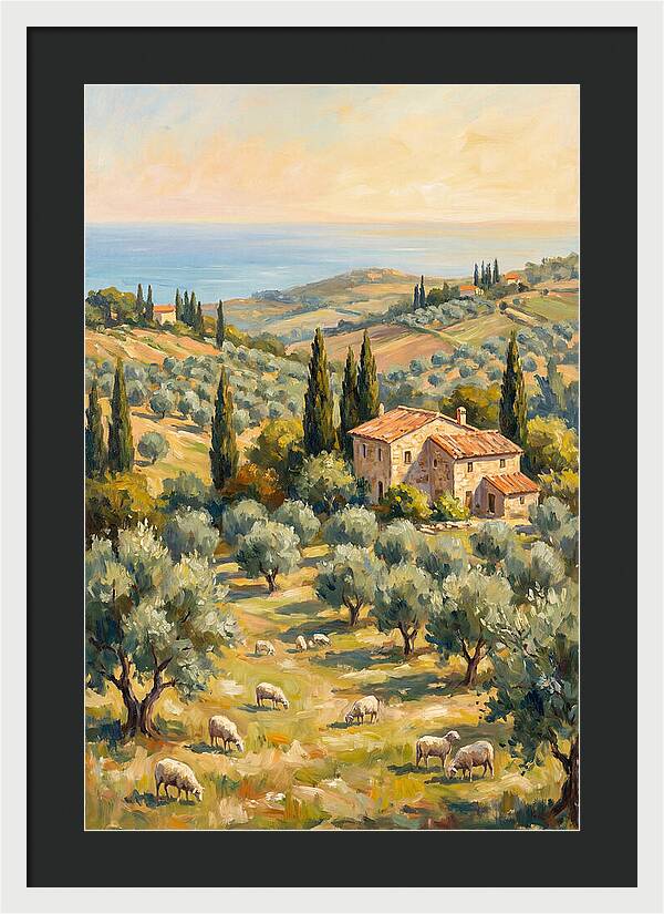 Pastoral Mediterranean Serenity