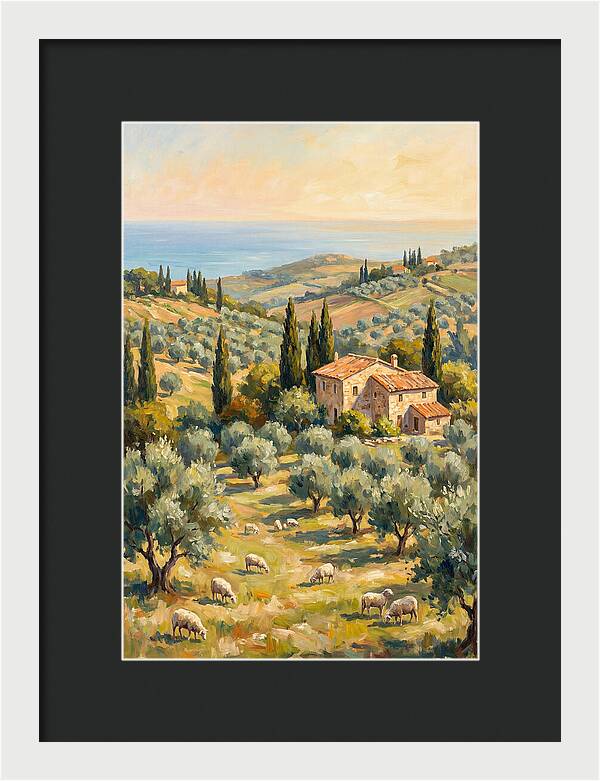 Pastoral Mediterranean Serenity