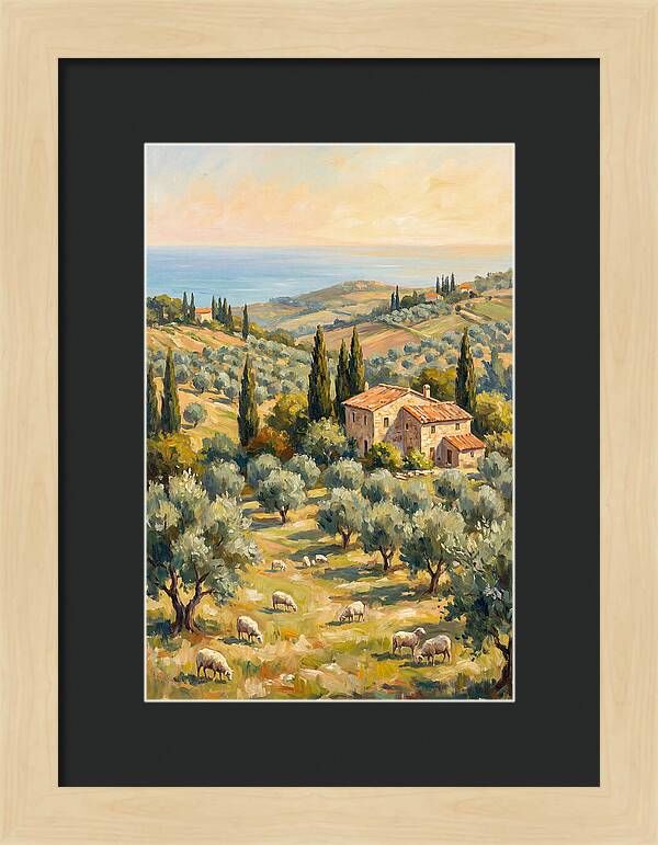 Pastoral Mediterranean Serenity