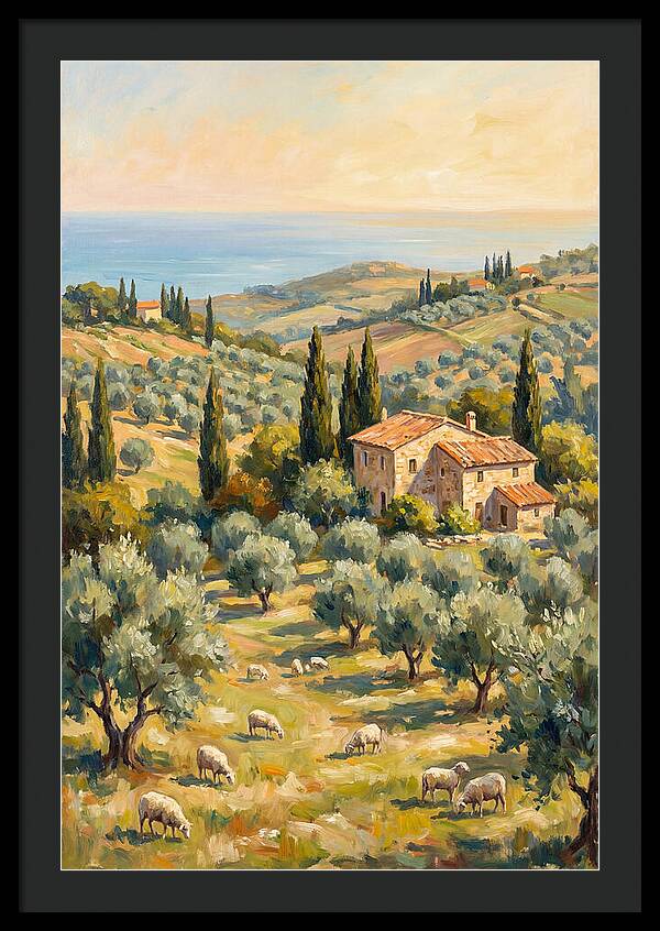 Pastoral Mediterranean Serenity