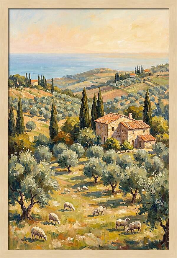 Pastoral Mediterranean Serenity