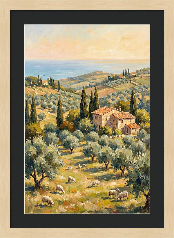 Pastoral Mediterranean Serenity