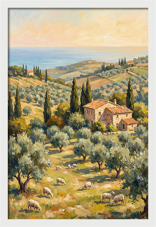 Pastoral Mediterranean Serenity