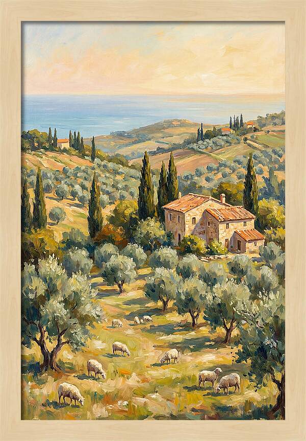 Pastoral Mediterranean Serenity