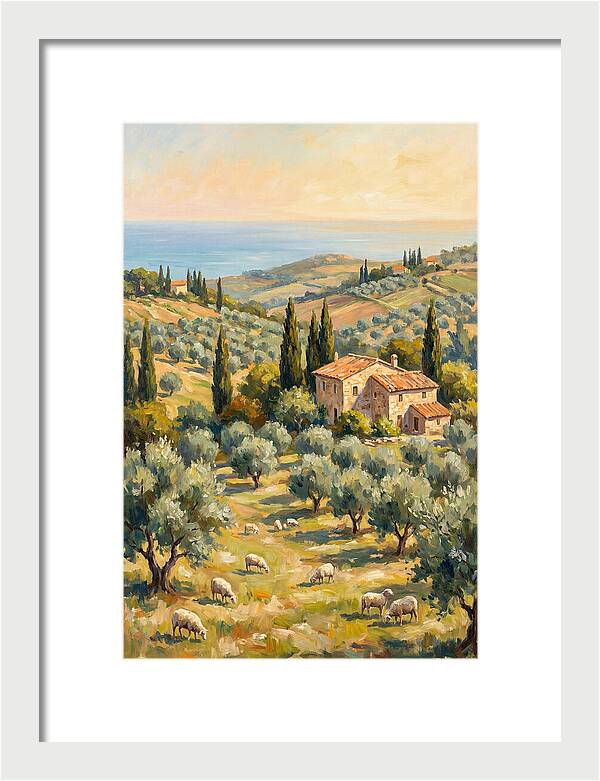 Pastoral Mediterranean Serenity