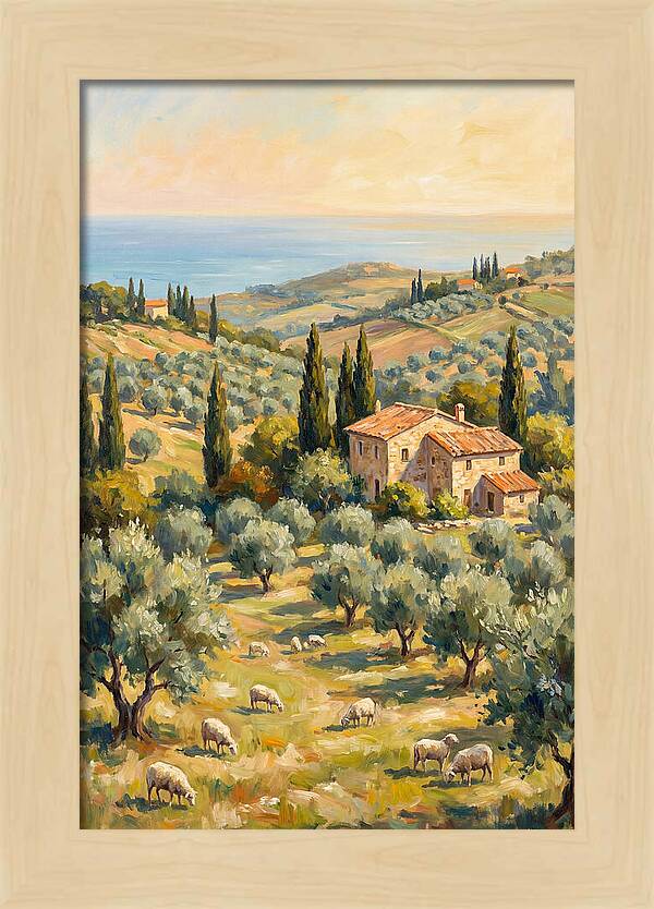 Pastoral Mediterranean Serenity