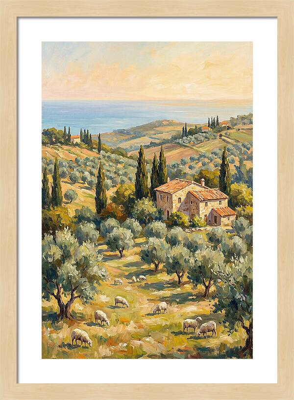 Pastoral Mediterranean Serenity