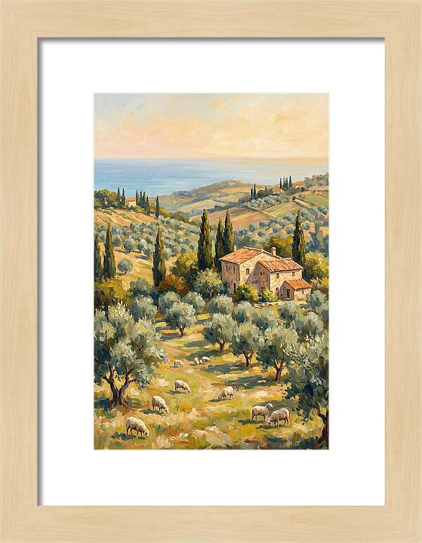 Pastoral Mediterranean Serenity