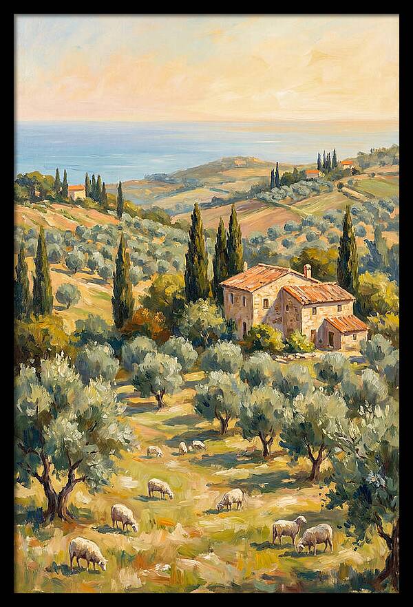 Pastoral Mediterranean Serenity