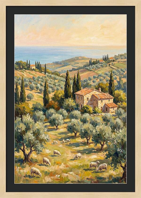 Pastoral Mediterranean Serenity