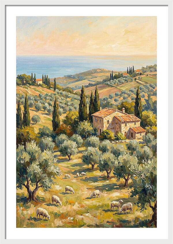Pastoral Mediterranean Serenity