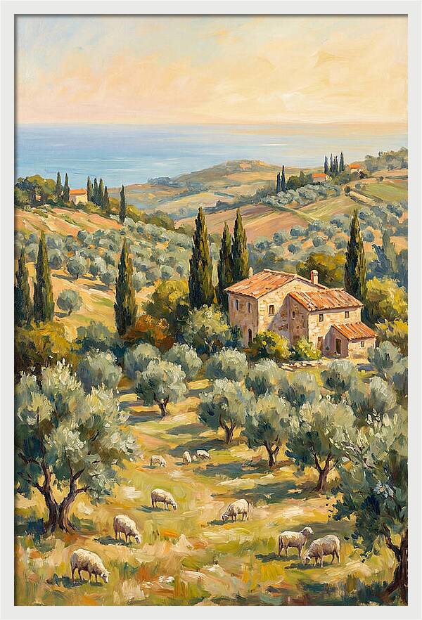 Pastoral Mediterranean Serenity