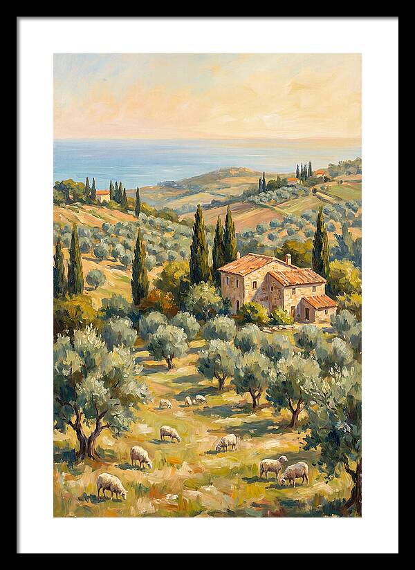 Pastoral Mediterranean Serenity