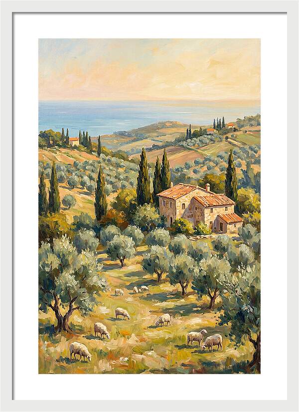 Pastoral Mediterranean Serenity