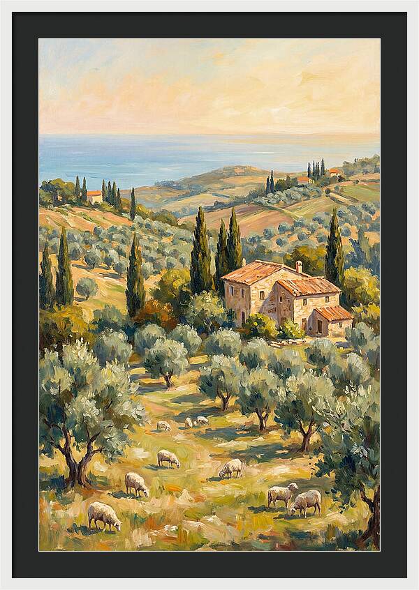 Pastoral Mediterranean Serenity