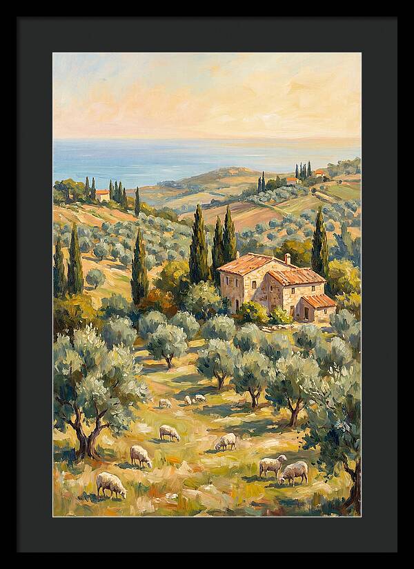 Pastoral Mediterranean Serenity