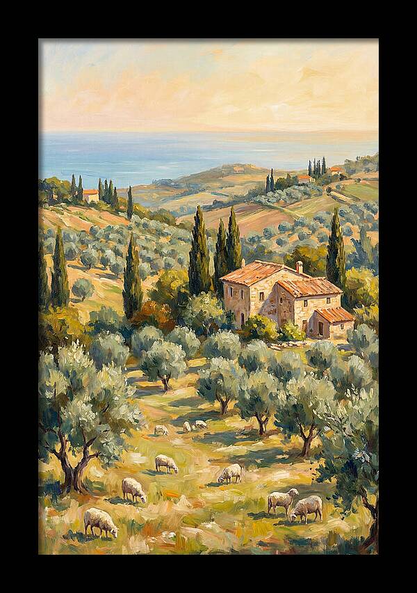 Pastoral Mediterranean Serenity