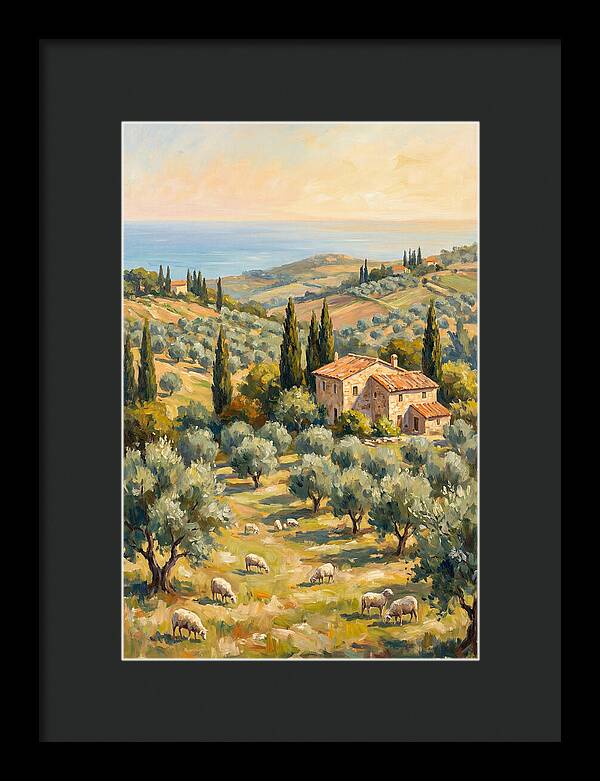 Pastoral Mediterranean Serenity