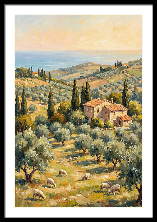 Pastoral Mediterranean Serenity
