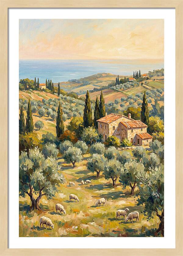 Pastoral Mediterranean Serenity