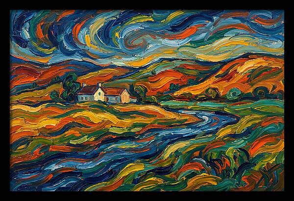 Pastoral Serenity In Expressionism