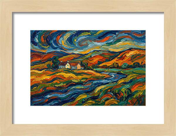 Pastoral Serenity In Expressionism