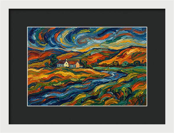 Pastoral Serenity In Expressionism
