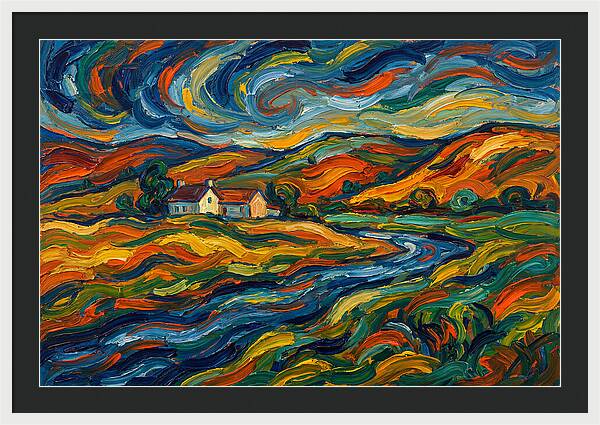Pastoral Serenity In Expressionism