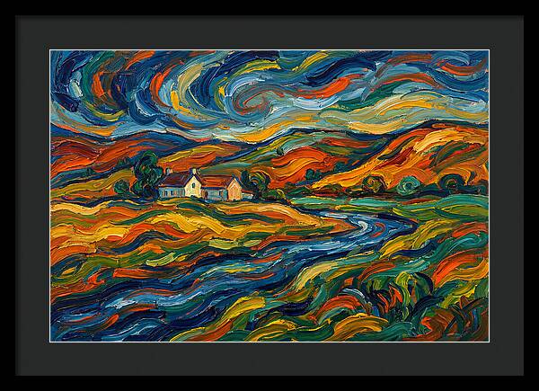 Pastoral Serenity In Expressionism