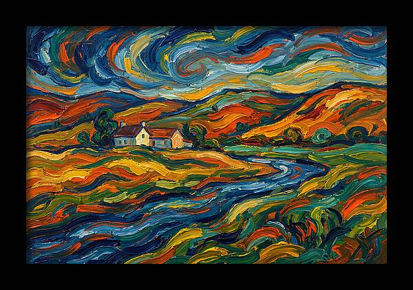 Pastoral Serenity In Expressionism