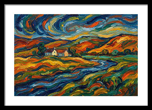 Pastoral Serenity In Expressionism