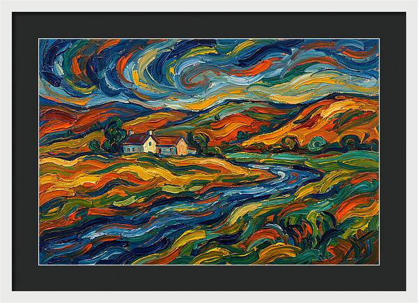 Pastoral Serenity In Expressionism