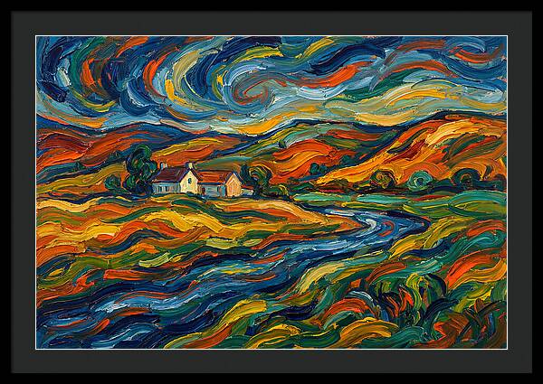 Pastoral Serenity In Expressionism