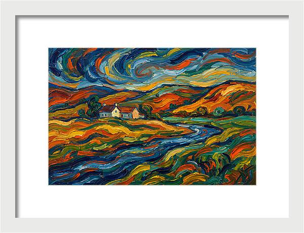 Pastoral Serenity In Expressionism