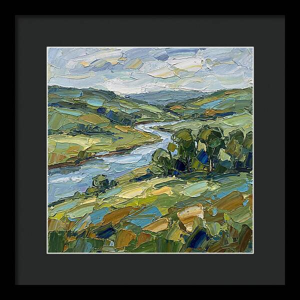 Pastoral Serenity In Green