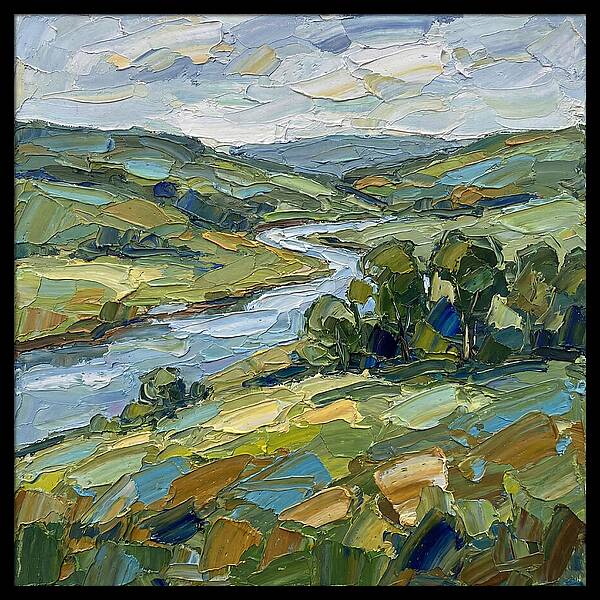 Pastoral Serenity In Green