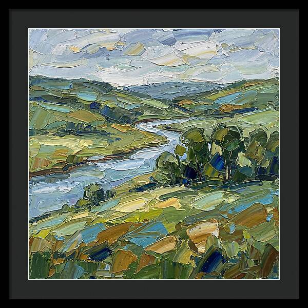 Pastoral Serenity In Green