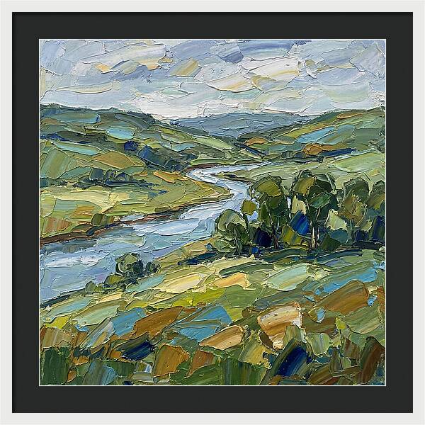 Pastoral Serenity In Green